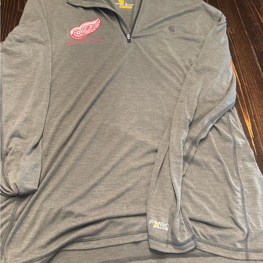 Detroit Redwings Carhartt Relaxed Fit Pullover